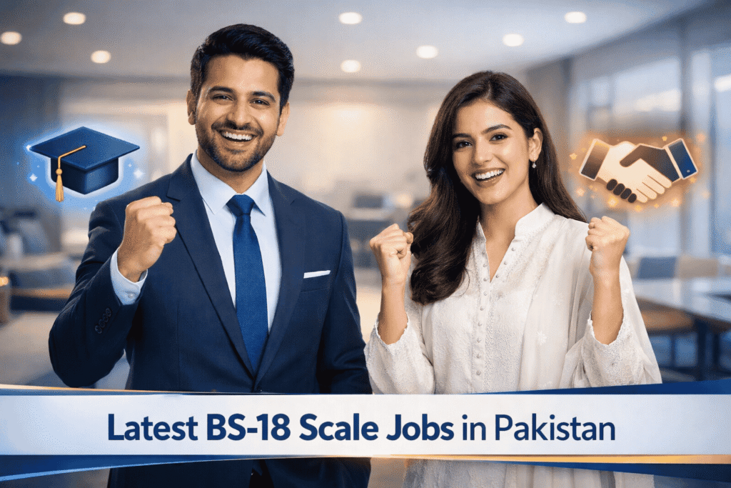 Latest BS-18 Scale Jobs in Pakistan