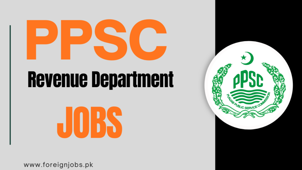 PPSC Revenue Department Jobs