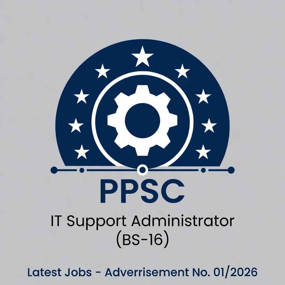 PPSC IT Support Administrator (BS-16) Latest Jobs – Advertisement No. 01/2026