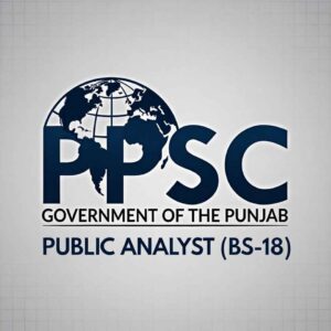 PPSC Government Public Analyst (BS-18) Latest Jobs – Advertisement No. 02-2026